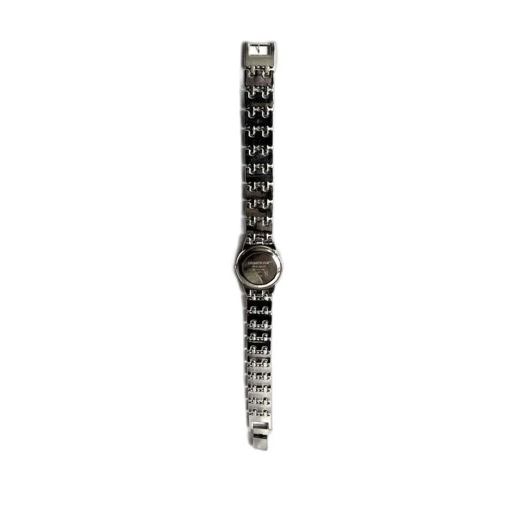Cosmopolitan Hearst Ladies Silver Analog Watch, New In Box With Papers.